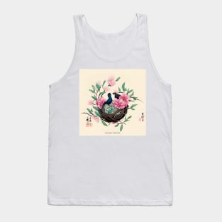 Asian Bird Splendor Tank Top